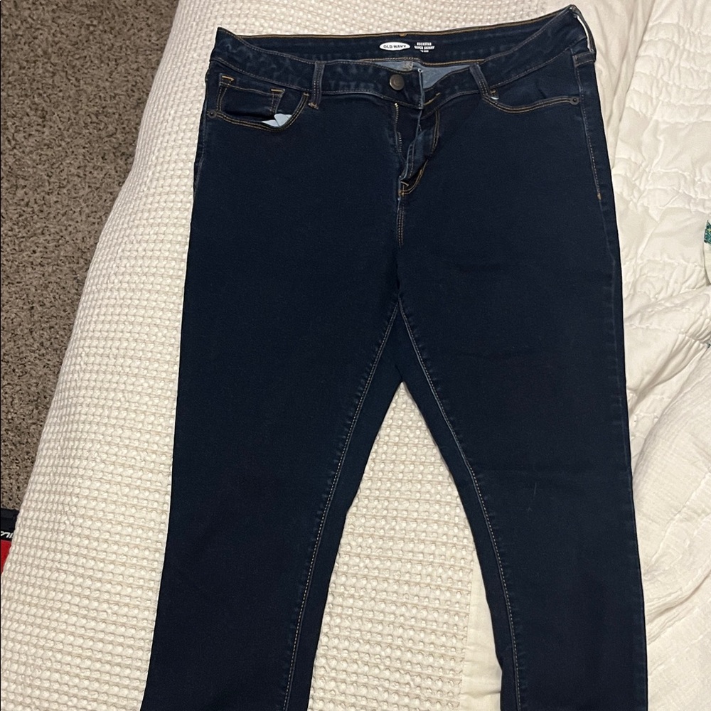 Old Navy Rockstar Women's Dark Blue Jeans